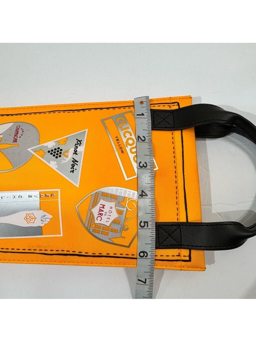 Veuve Clicquot Travel Insulated Champagne Bottle Cooler Tote Bag - Picture 5 of 7